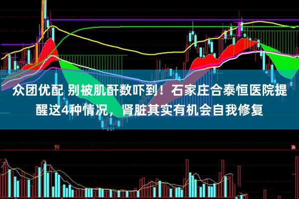 众团优配 别被肌酐数吓到！石家庄合泰恒医院提醒这4种情况，肾脏其实有机会自我修复