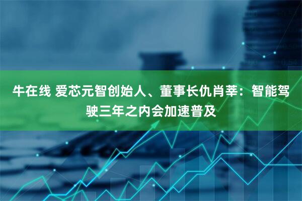 牛在线 爱芯元智创始人、董事长仇肖莘：智能驾驶三年之内会加速普及
