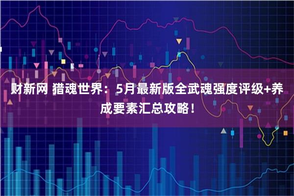 财新网 猎魂世界：5月最新版全武魂强度评级+养成要素汇总攻略！