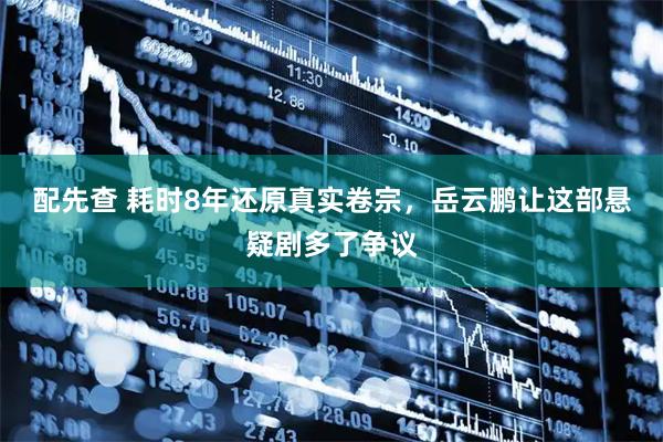 配先查 耗时8年还原真实卷宗，岳云鹏让这部悬疑剧多了争议